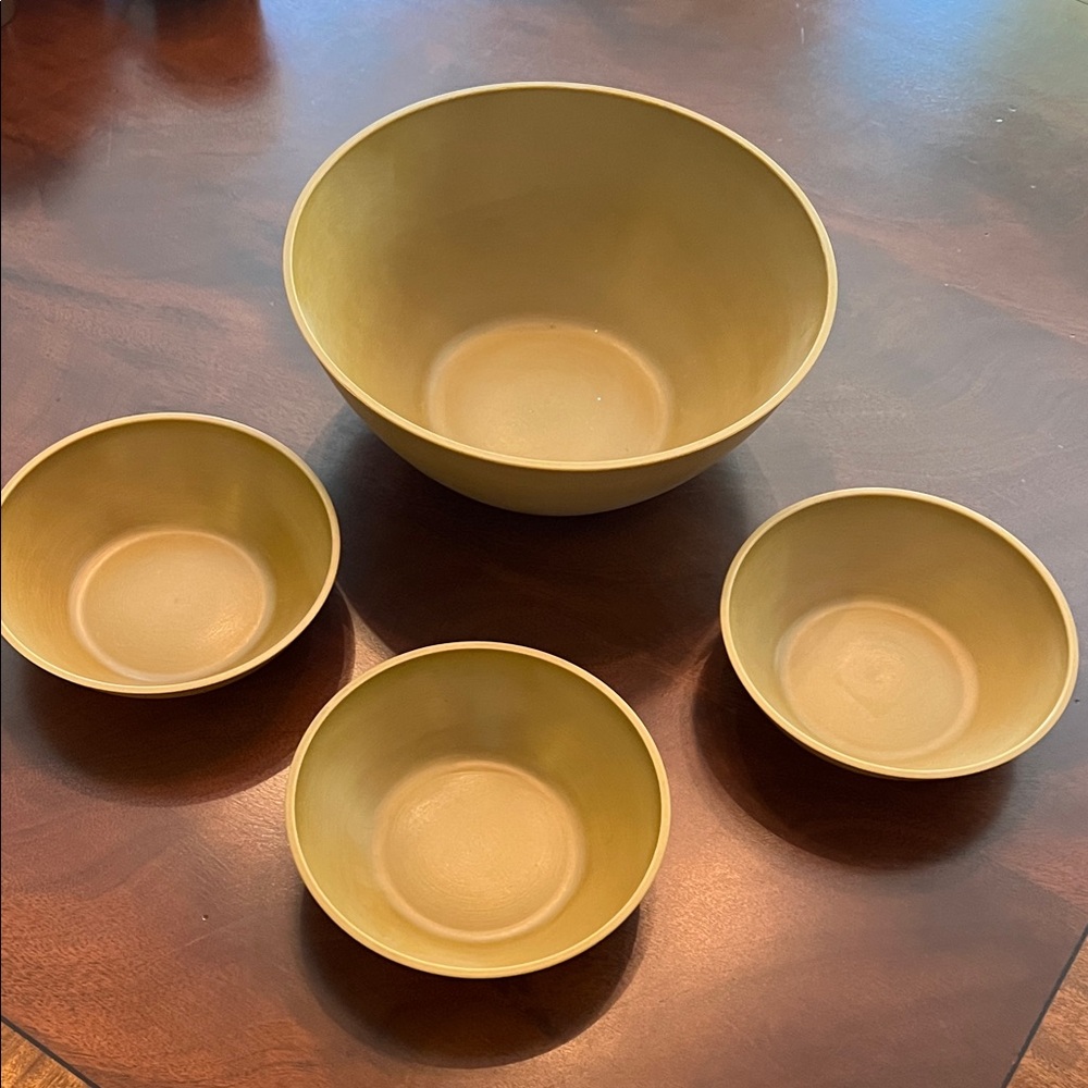 Vintage 1970’s Retro David Douglas Salad Bowl Set